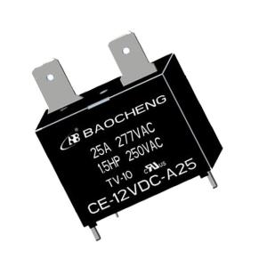 China AgSnO2 Contact 12VDC Baocheng Relay Meeting High Industrial Standards factory