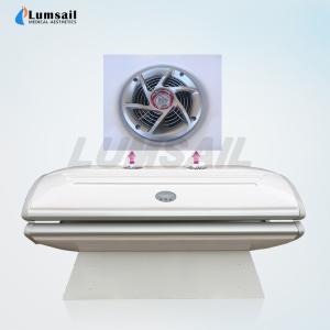 China Float Collagen Light Solarium Tanning Bed Curved Tunnel 110V factory