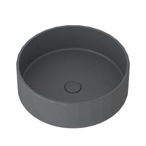 China Matte Finish 1 Basin Cement Sink With Center Drain Location factory