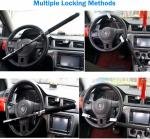 Retractable Car Steering Wheel Lock , Vehicle Truck SUV Anti Theft Steering Lock