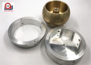 China Precision Metal Parts Machined Brass Parts / Mechanical Components Bases factory