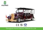Street Legal 11 Seater Electric Vintage Cars For Real Estate And Hotel 72V/5KW