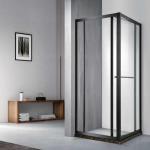 OEM Square Frameless Shower Cabin Tempered Glass Hinge Door