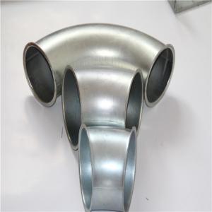 China Weldable Stainless Steel Pipe Fittings , Long Radius Pipe Bends ISO9001 Approval factory