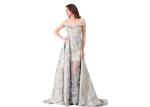 Sweetheart Unique Off Shoulder Long Womens Evening Gowns Embroidery Decor