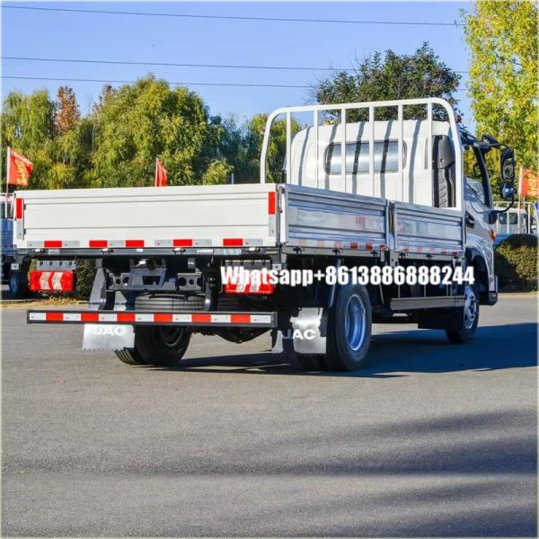 JAC Single Row Cargo Transport Truck With Fence Plate Style Pick up Truck