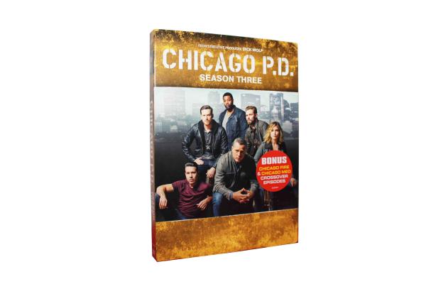 Free DHL Shipping@New Release HOT TV Series Chicago P.D. Season 3 Boxset