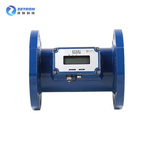 Petroleum Chemical Ultrasonic Gas Flowmeter RS485 220V Built In Industrial