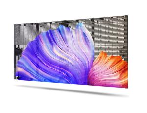 China 1920Hz-3840Hz Portable Projector Screen , Aluminum Frame Transparent Led Display factory