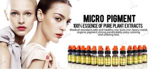 China CE Semi Permanent Makeup Pigments Micro Pigment Ink For Permanent Makeup Tattoo factory