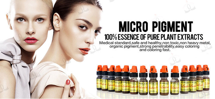 CE Semi Permanent Makeup Pigments Micro Pigment Ink For Permanent Makeup Tattoo