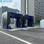 15 Cars/Hour Rollover Car Wash Machine with 5 Brushes