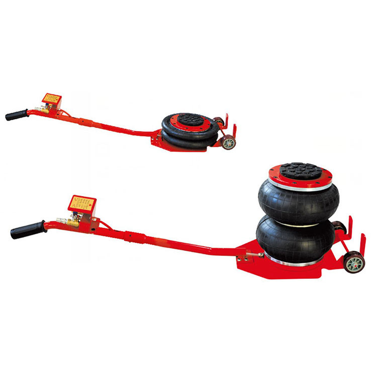 Pneumatic Air Powered Car Jack , 2000kg Air Bag Car Jack Labor Saving