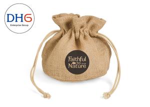 Sturdy Polyester Drawstring Bag Backpack 13*15cm Customized Size Non Toxic Material