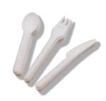 Eco Friendly Sugarcane Disposable Cutlery Pulp Knife Food Safe