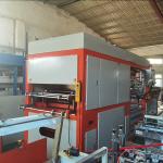 Used Ps Fast Food Box Plastic Vacuum Forming Machine For ming Large Trays