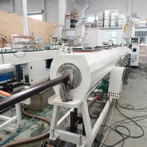 China Deep Screw Structure PE Pipe Production Line for Stable Performance in Plastic Processing factory