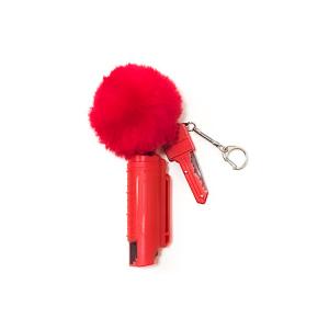 Self Defense Key Chain Pepper Spray Plastic Shell with alarm Safety