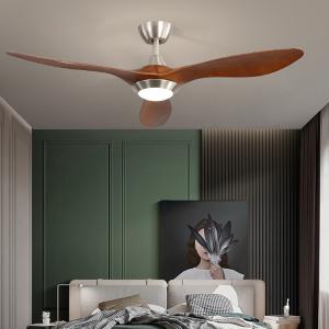 China Popular 52 Inch 90lm/W ABS Blade Ceiling Fan With Light 50000hours factory
