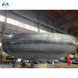 China 3000mm Diameter 6mm Think Elliptical Head End Caps Tank Head For Pressure Vessel factory
