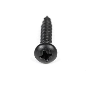 China Plain Finish 20mm Pozidriv Drive Black Drywall Screw for Timber Construction Retailer factory