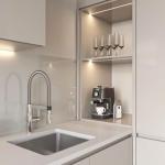 Modular Wooden Cupboard Kitchenette For Apartments All In One Cabinets Kitchen