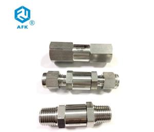 China 3000PSI Brass Air Compressor Check Valve For Diesel CE Certification factory