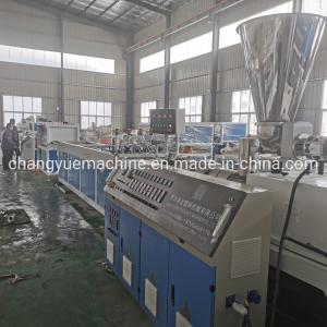 China Customized Request Fully Automatic PVC Conduit Pipe Making Machine with Exhaust System on sale