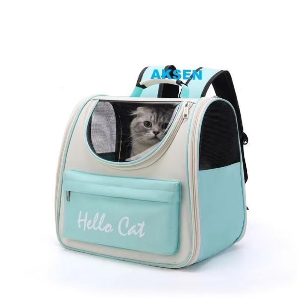 Daily Life Large Compartment Lightweight Pet Backpack Carrier Breathable and