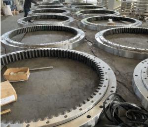 China JS200 JS210 JS220 JCB Excavator Slewing Bearing Ring JRB0017 OEM factory