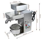 Convenient Household Oil Press Machine Food Grade Stainless Steel