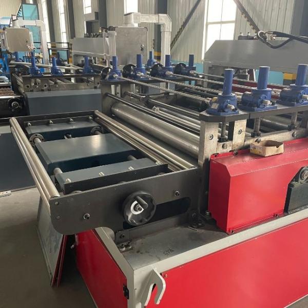 Metal Straightening Machine 600mm-1600mm Steel Sheet Leveling Machine PLC