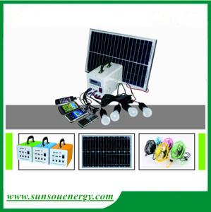 China High quality 10w residential solar power kits / solar energy kits with competitive price for hot sale factory