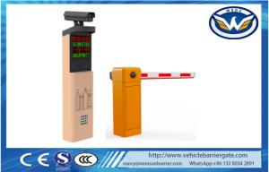 China High Precision ALPR Safety Automatic Boom Barrier Gate For Parking Lot factory