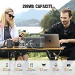 Outdoor Storage Solar Generator 600W AC DC Portable Power Bank Power Station
