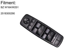 China Auto Power Window Switch Replacement 2518300290 For Mercedes BENZ M Klasse factory
