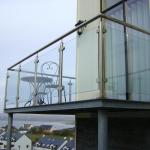 Security Building Tempered Glass Customized Glass Pool Fencing