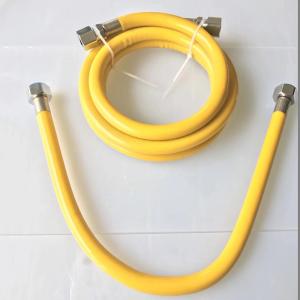 China Single Thread Cooker Gas Hose , rat bite proof Gas Stove Flexible Hose DN10 factory