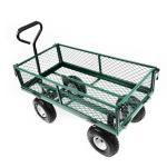 200KGS Capacity Garden Wagon Cart Four wheel Portable Outdoor Garden Cart