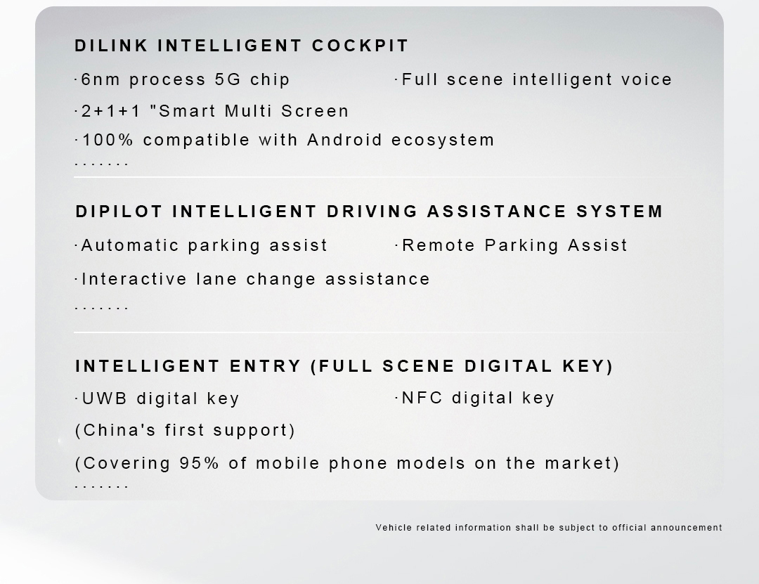 2024 BYD Song L Energy Vehicle 5-Door 5-Seater SUV Max Speed 199 km/h Electric Car Model 2023 The Future of Transportation