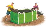 Construction Waste Packing 500kg Bulk Bags / FIBC Jumbo Bags 1000KGS UV Treated
