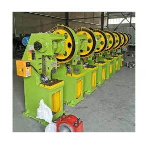 China PB23 16 Ton Plate Manual Mechanical Power Press for Metal Sheet Steel Hole Stamping factory