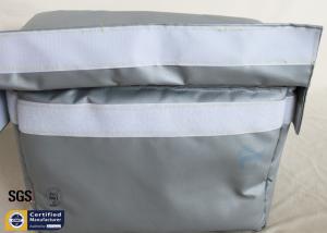 China 25MM Thermal Insulation Jacket Grey Electrical Actuator Removable Blanket factory