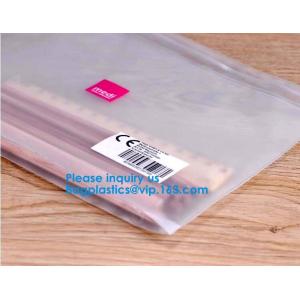 A4 Clear Pvc Zipper File Bag A5 Clear Pvc Document Bag With Red Zipper B5 Pvc