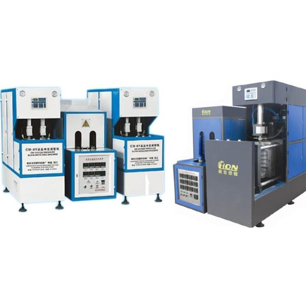 Precision Injection Stretch Blow Molding Machine , Drinking Water Bottle Making