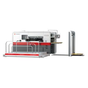 China Versatile 300 T Semi Automatic Die-Cutting and Creasing Machine for Various Materials factory