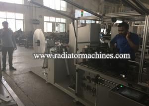 China Fully Automatic Radiator Making Machine For Making Copper And Aluminum Foil Fin factory