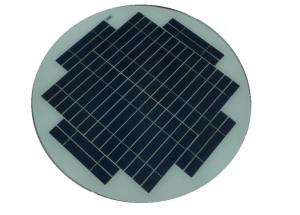 China Blue Color Cells Round Solar Panel For Solar Street Lighting System factory