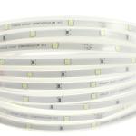 Waterproof Outdoor Solar LED Strip Lights 2V 100mA IP44 Flexible Cold White