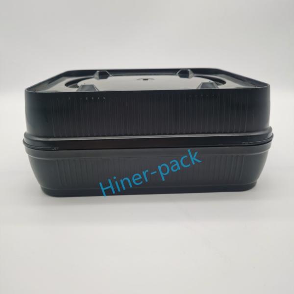 Fab Wafer Transport Box ISO9001 Certificated 8 Inch Black Horizontal Wafer